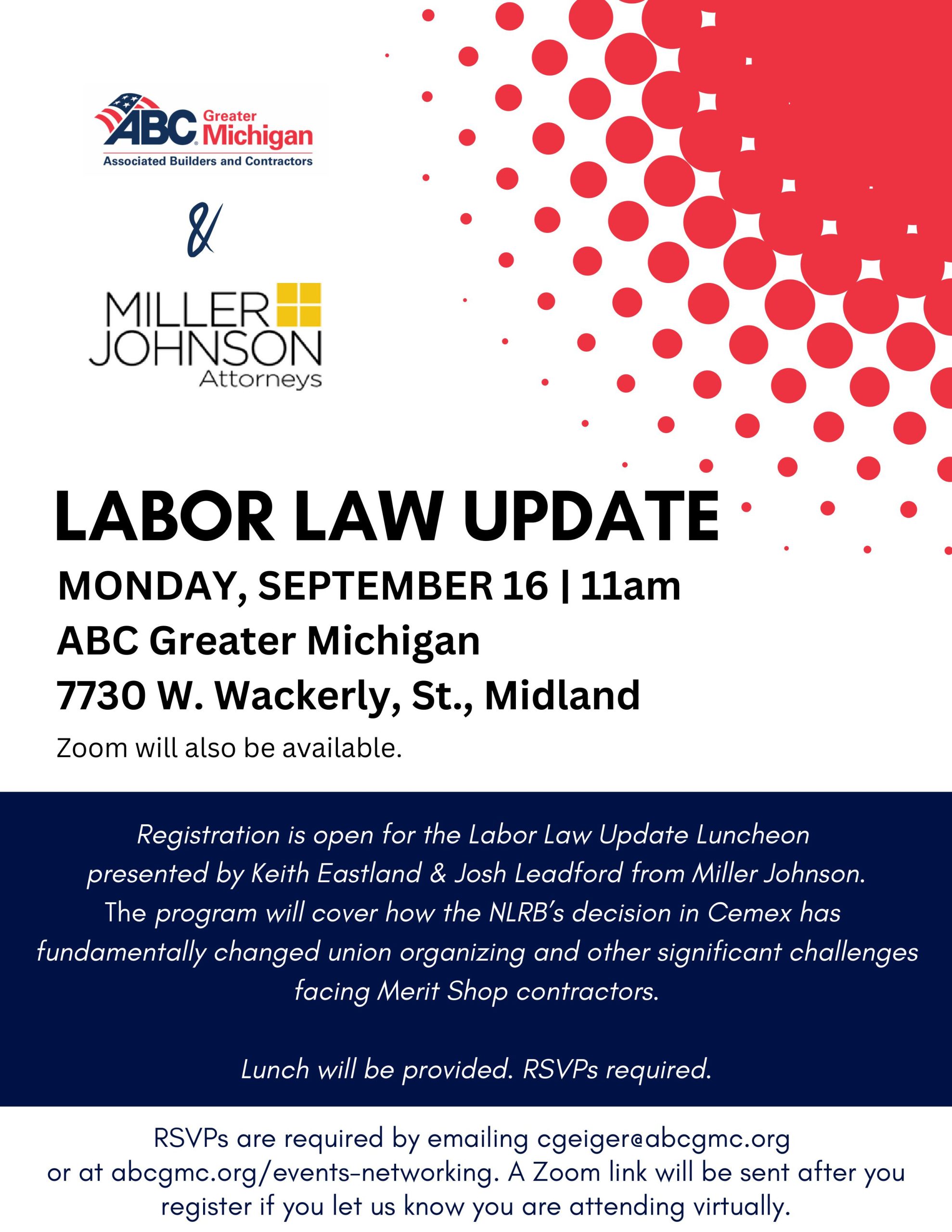 Labor Law Update Luncheon