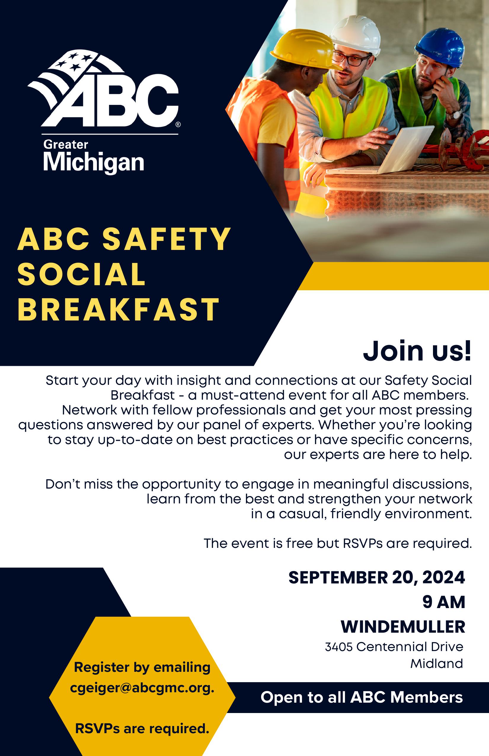 ABC Safety Social Breakfast